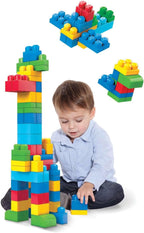 Mega Bloks First Builders Big Building Bag, 60pcs - Classic
