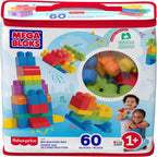 Mega Bloks First Builders Big Building Bag, 60pcs - Classic