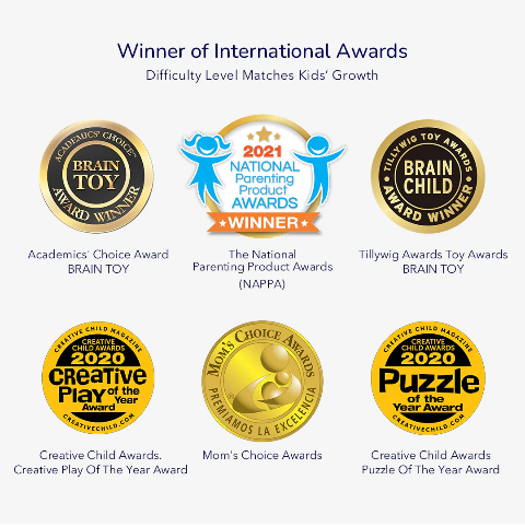 Mideer level up puzzle, Level 1 Animal