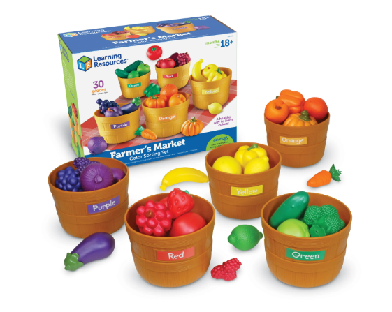 Farmer's Market Color Sorting Set