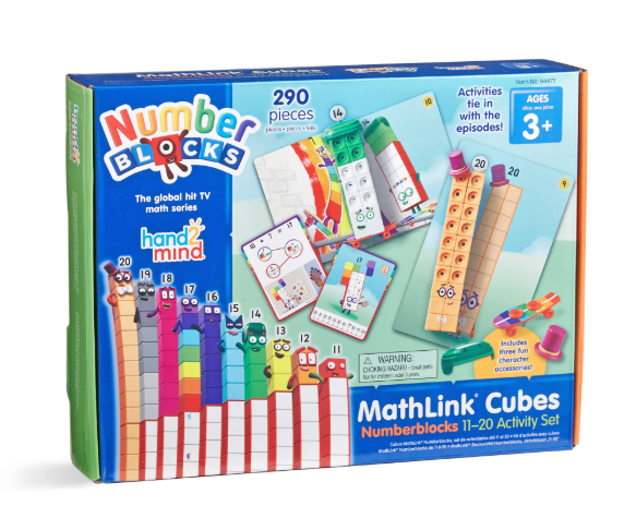 MathLink® Cubes Numberblocks® 11–20 Activity Set