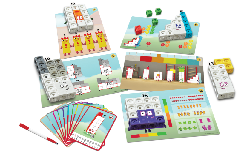 MathLink® Cubes Numberblocks® 11–20 Activity Set