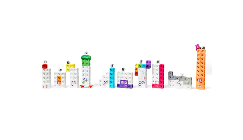 MathLink® Cubes Numberblocks® 11–20 Activity Set