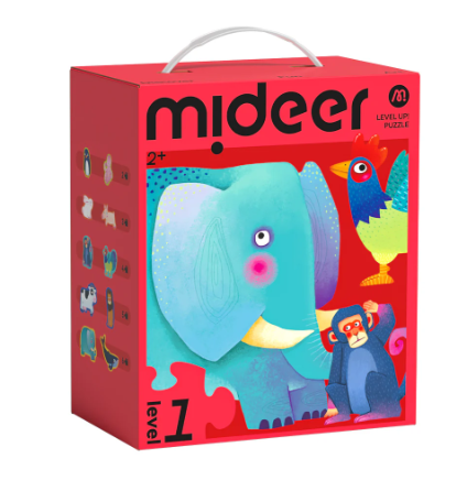 Mideer level up puzzle, Level 1 Animal